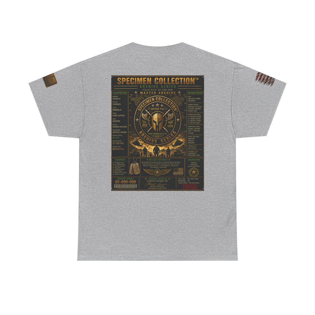 SPECIMEN COLLECTION™ Infantry Archive Series | Military Heritage T-Shirt