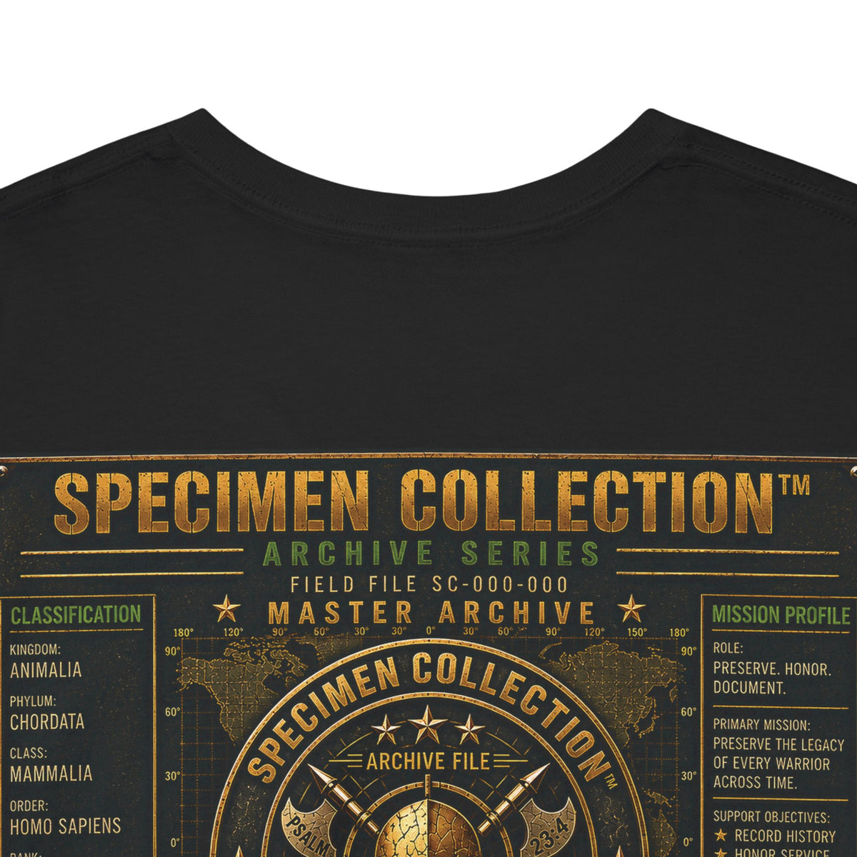 SPECIMEN COLLECTION™ Infantry Archive Series | Military Heritage T-Shirt
