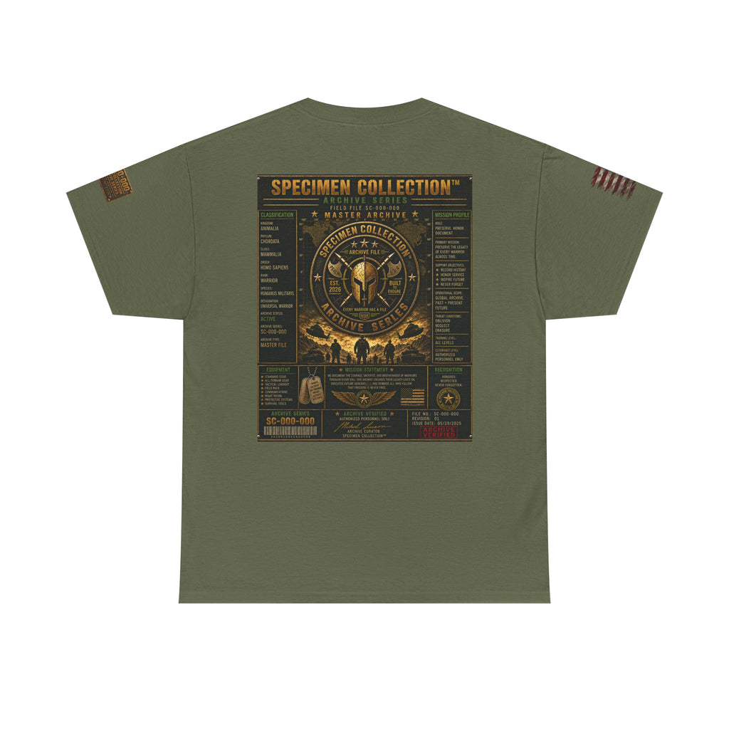 SPECIMEN COLLECTION™ Infantry Archive Series | Military Heritage T-Shirt