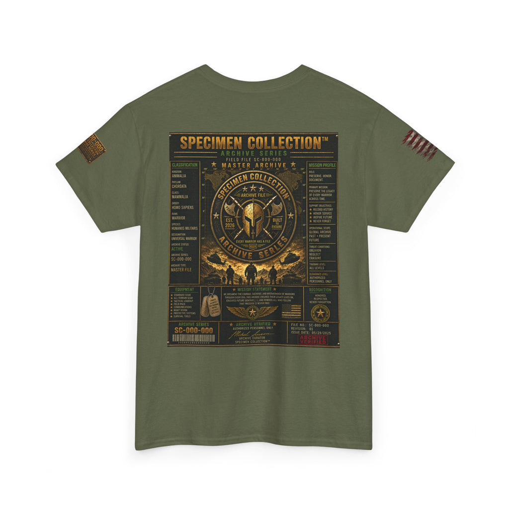 SPECIMEN COLLECTION™ Infantry Archive Series | Military Heritage T-Shirt