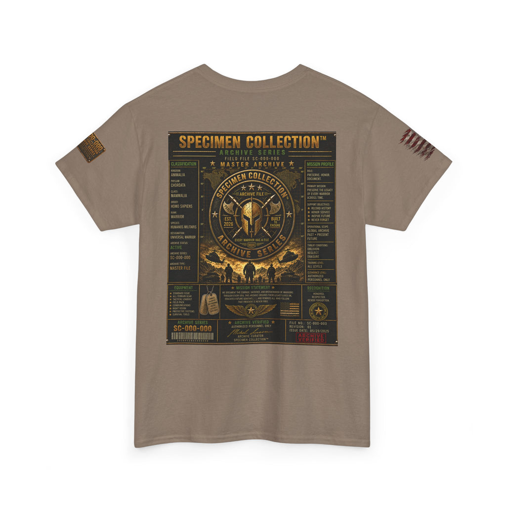 SPECIMEN COLLECTION™ Infantry Archive Series | Military Heritage T-Shirt