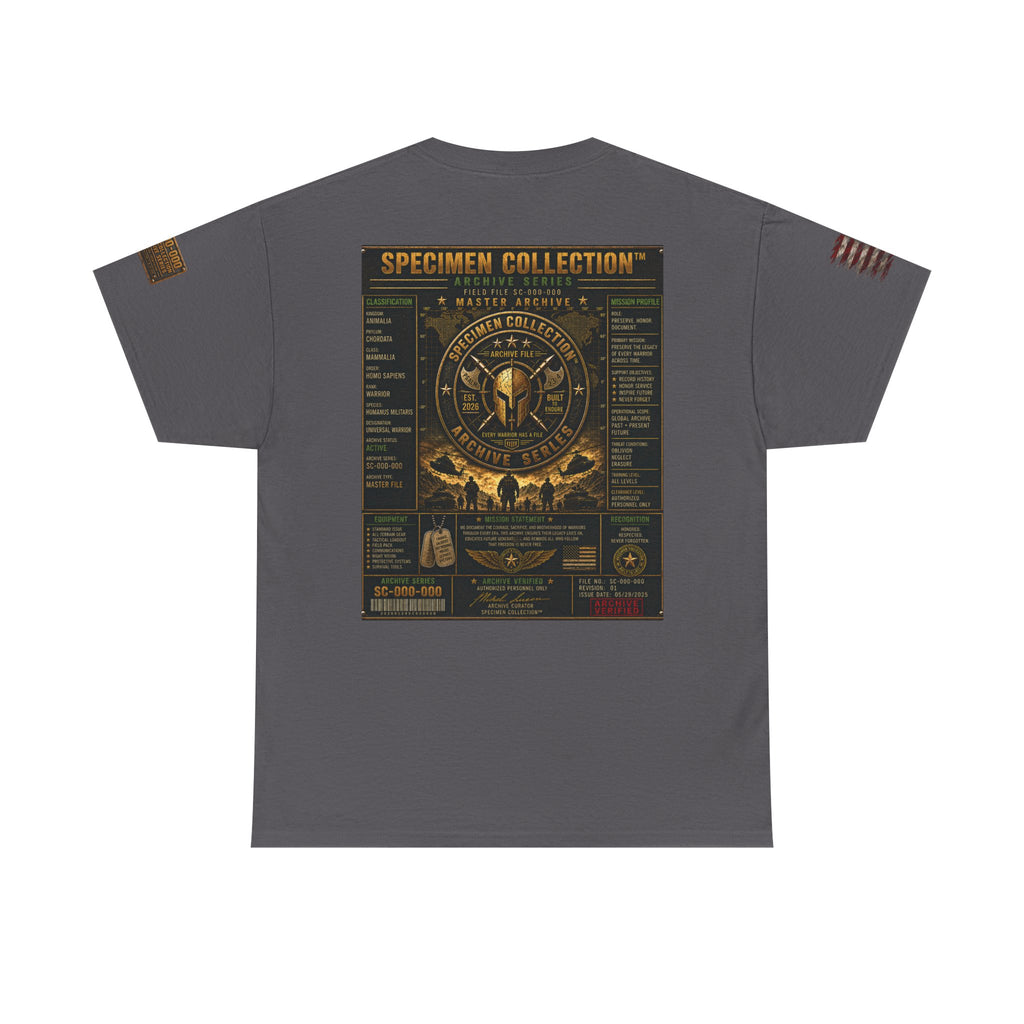 SPECIMEN COLLECTION™ Infantry Archive Series | Military Heritage T-Shirt