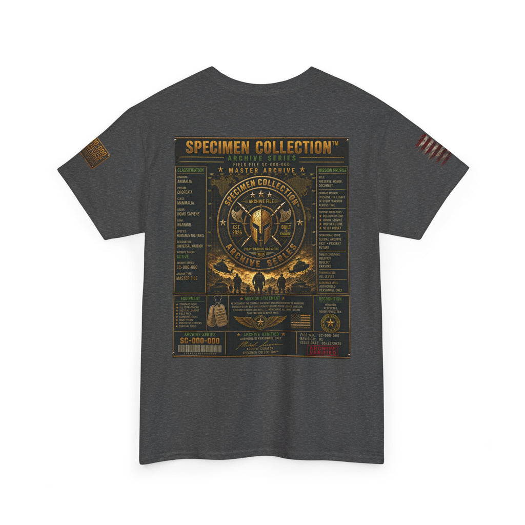 SPECIMEN COLLECTION™ Infantry Archive Series | Military Heritage T-Shirt