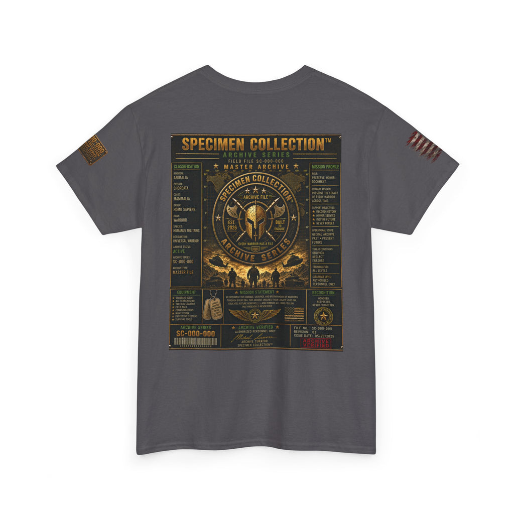 SPECIMEN COLLECTION™ Infantry Archive Series | Military Heritage T-Shirt
