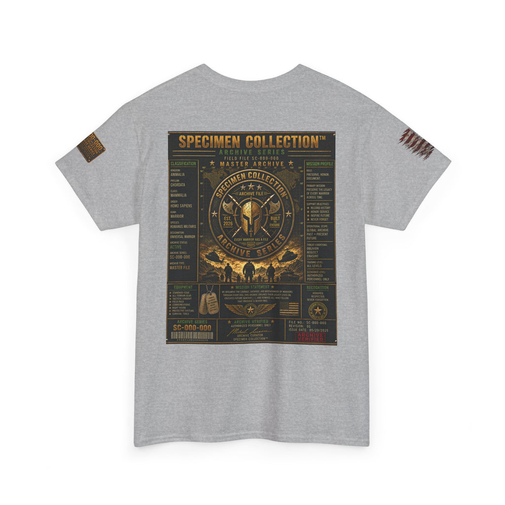 SPECIMEN COLLECTION™ Infantry Archive Series | Military Heritage T-Shirt