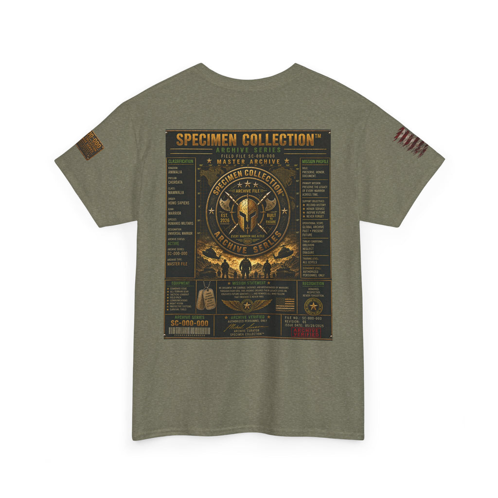 SPECIMEN COLLECTION™ Infantry Archive Series | Military Heritage T-Shirt